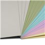 Florence Papier Cartonné Autocollant Couleurs Assorties - A4 - Pastel - 24 feuilles - 216 g/m² - Lisse - Papier Auto-Adhésif pou