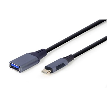 Câble USB A vers USB-C GEMBIRD A-USB3C-OTGAF-01 Gris