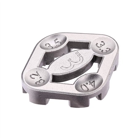 BBB BTL-15 Clé à rayon Argent