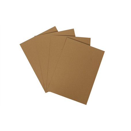 Pavo Boîte de 100 Couvertures de reliure A4 - ECO Recyclée norme écologique/Marron sable