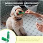 Nobleza - Set Brosse à Dents Et Dentifrice pour Chien, Kit Dentifrice Chien Anti Tartre, Les Chiens Améliore l'hygiène buccale C