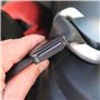 Lot de 2 Clips de Réglage de la Ceinture de sécurité, Ajusteur de Ceinture de sécurité, Régulateur d'arrêt, Empêche la Ceinture 