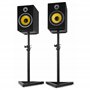 Vonyx Set de 2 Pieds d'Enceintes de Monitoring Réglables