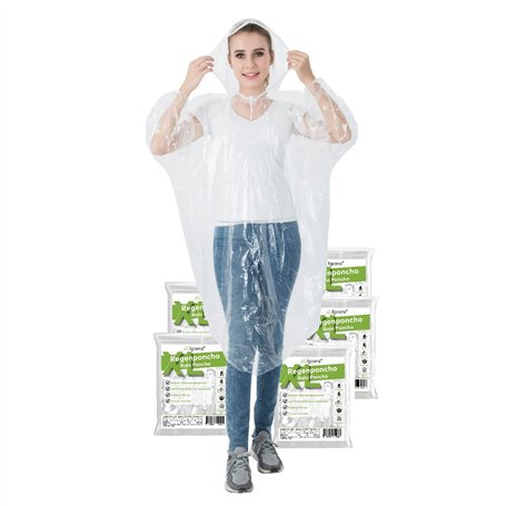 Igoera®️ Poncho pluie jetable XL