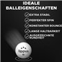 lippus Balles de Tennis de Table 3 Star [35 pièces] Set - 18 Balles de Tennis de Table Blanches et 17 Orange + Sac DE Stockage -