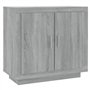 vidaXL Credenza Grigio Sonoma 80x40x75 cm in Legno Multistrato