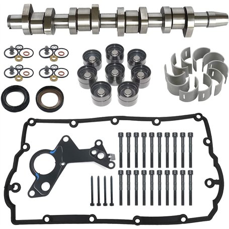 NICEKE Kit Complet d'arbre à cames Remplacement pour BLS BRS BMP BPW 1.9 2.0 PD TDI 038109309A 038109309B 038109309C