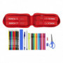 Sac à dos Porte-crayon Sevilla Fútbol Club Rouge (33 Pièces) 39,99 €