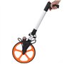 Roue de Mesure de Distance avec poignée - Pliable de Mesure de Distance Roulette - Mécanique Mesure à Roue 0-9999.9M pour Road L