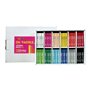 MUNGYO Assortiment de 12x12 couleurs de pastels gras à l’huile (144 bâtonnets de pastel)