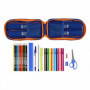 Sac à dos Porte-crayon Valencia Basket Bleu Orange (33 Pièces) 44,99 €