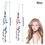 CTDMJ Lot de 2 chaînes universelles anti-perte de style bohème pour téléphone portable - Pour téléphone portable - Avec dégradé