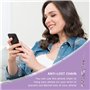 CTDMJ Lot de 2 chaînes universelles anti-perte de style bohème pour téléphone portable - Pour téléphone portable - Avec dégradé