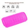 Naroote Bigoudi Bricolage Outil de Coiffure 10 pièces Rouleau de en Plastique Pas Besoin de Chauffer(Twenty Four#)