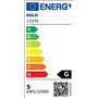 Eglo connect.z Ampoule LED E27 connectée, G125, ZigBee, contrôlable par appli et commande vocale, dimmable, blanc chaud - froid,