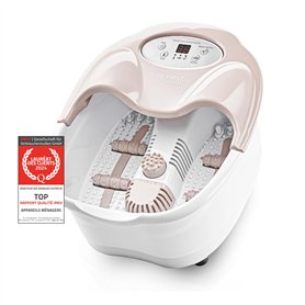 TZS First Austria Bain de Pied Bouillonnant - Appareil de Massage Pieds avec Chauffage