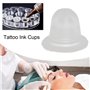 Tasses d'encre de tatouage, tasses de pigment de maquillage de tatouage, fournitures de tasse de pigment de Microblading en sili