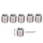 Eujgoov 10 Pièces Inserts de Filetage M10 Filetage Femelle M16 Filetage Mâle Inserts de Filetage en Acier Inoxydable Kit Outil d