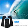 Dilwe Pad de Planche de Surf, 3 pièces antidérapant Traction Pad Tailpad Deck Grip pour Les Planches de Surf Surf ou Skimboard(N