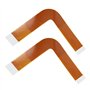 Câble Flexible de Ruban de lentille Laser pour PS2, pièce de réparation de câble Flexible de Ruban Plat de 2 pièces 7W de ramass
