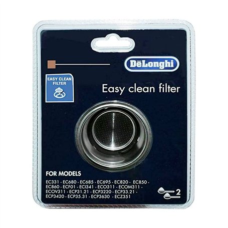 Anakel Home Filtre à café Easy Clean 7313288199 Compatible avec Machine à café DeLonghi EC680
