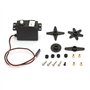 Servomoteur Servos à Rotation Continue à 360 degrés Moteur à Engrenages CC pour modèles d'avion