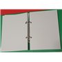 100 feuilles avec 2 trous au format DIN A5 14,5 x 20,5 cm. Papier blanc épais 120 g. Recharge de rechange pour classeur avec 2 a