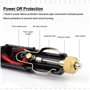 Prise Allume-Cigare 12V, Connecteur Allume-Cigare 12V avec fusible 15A Adaptateur de Prise Allume-Cigare pour enregistreur de Co