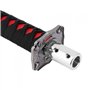01 Pommeau de Levier de Vitesse Japonais Katana Samurai Sword Shifter, 4 Adaptateurs Universels pour la Plupart des Transmission