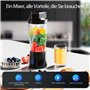 Mixeur Blender Portable |Gobelet à Jus 700 ml | Batterie de 6000 mAh | Sans BPA | Recharg