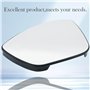 Arotzelox Verre de Rétroviseur Chauffant extérieur Gauche pour C3 DS3 208 301 308 2008 Corsa F 1607512180 Miroir Chauffant