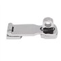 Moraillon Serrure de Porte Loquet de Verrouillage, Acier Inoxydable Attache Résistante de Bride de Trappe de Bateau avec Le Supp
