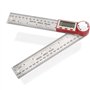 Numérique Angle Finder Double échelle 360 Degrés rapporteur d'angle numérique 200mm Règle Rapporteur d'Angle Numérique avec LCD