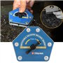 Support de soudure magnétique, équipement de soudage TIG magnétique de soudage multi-angle hexagonal commutable, interrupteurs m