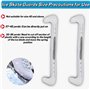 VGEBY Protections de Lame de Patin, 1 Paire de Protections de Lame de Patin de Hockey sur Glace en Plastique avec Ressort réglab