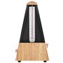 Métronome de la tour, excellent effet piano stable pratique, pratique de la musique en bois peu profond fiable pour l'enseigneme
