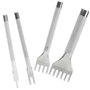 Ensemble d'outils de poinçon à griffes en cuir ciseau à laçage bricolage laçage couture poinçon fournitures pour bandes de montr