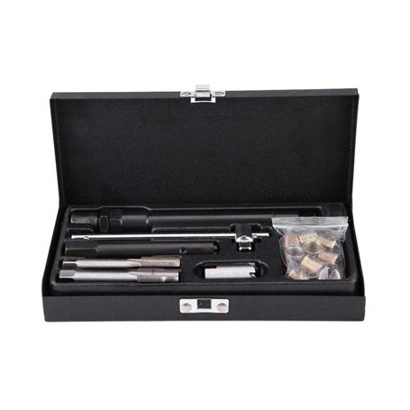 Fydun 25 pièces Kit de réparation de Filetage de Bougie d'allumage