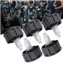 5 pièces Bouton de vélo Stationnaire, Bouton de Broche de Traction de Remise en Forme M16 Machines d'entraînement d'exercice lib