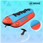 BRAVE SPORTS Flotteur gonflable banane pour sports nautiques - Tubes remorquables, remorques gonflables, gonflables remorquables