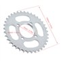 37 Dents 428 chaîne pignon arrière pignon pièces Alliage d'acier pour Pit Trail Quad Dirt Bike ATV 110 pignon 37 Dents Quad Enfa