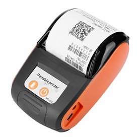 Socobeta Imprimante Thermique sans Fil USB d'imprimante de Ticket de reçu Bluetooth 4.0 avec Batterie Lithium-ION Rechargeable 1