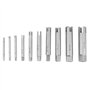 Extracteur de robinet, décapant de vis à tête cassée acier à grande vitesse dépouillé d'extracteur de robinet[10Pcs]