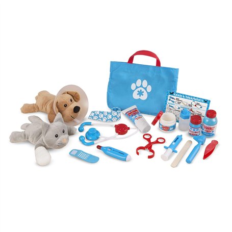 Melissa & Doug Ensemble de jeu Vétérinaire Pet Vet