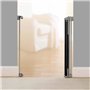 INGENUITY Barriere de sécurité enfant jusqu'a 136cm, Enroulable, Auto Close, facile a installer