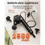 Pistolet de Massage Musculaire Napre Appareil de Massage Masseur de Muscle Profonds,32 Vitesses Dos Massage Gun Pour Soulager Do