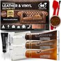 Coconix Kit de Réparation Cuir et Vinyle - Marron & Nuances | Répare déchirures