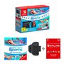 Nintendo Switch (Neon Red/Neon Blue) Switch Sports Pre Installed Switch Online 12 Month Subscription Redemption Code