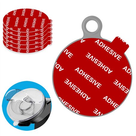 Anteel - Dashboard Pad Montage Disque Adhésif Kit De Remplacement Adhésif