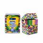 CRAYOLA Super Tips Lot de 150 feutres lavables à pointe moyenne en couleurs assorties